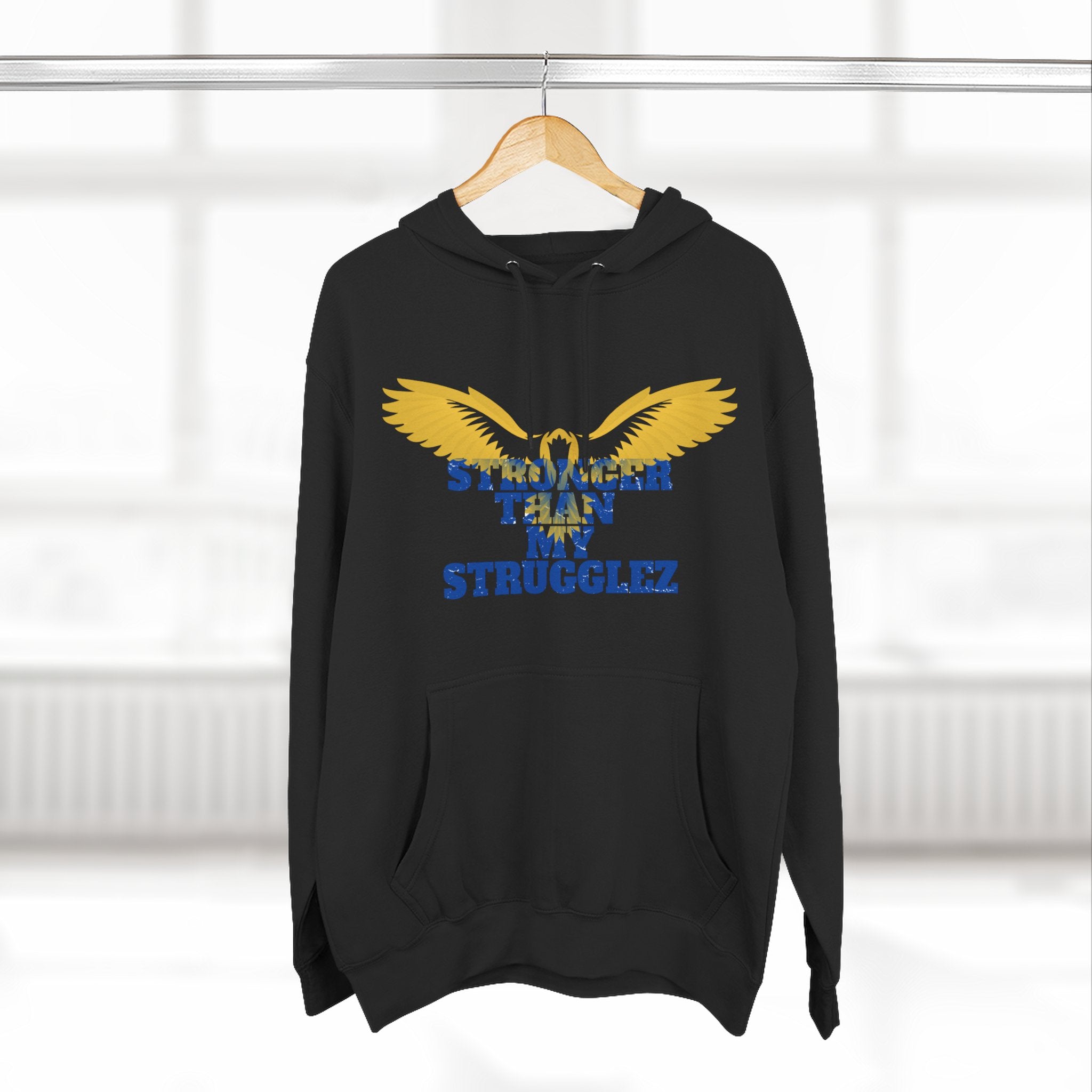 Copy of Three-Panel Fleece Hoodie