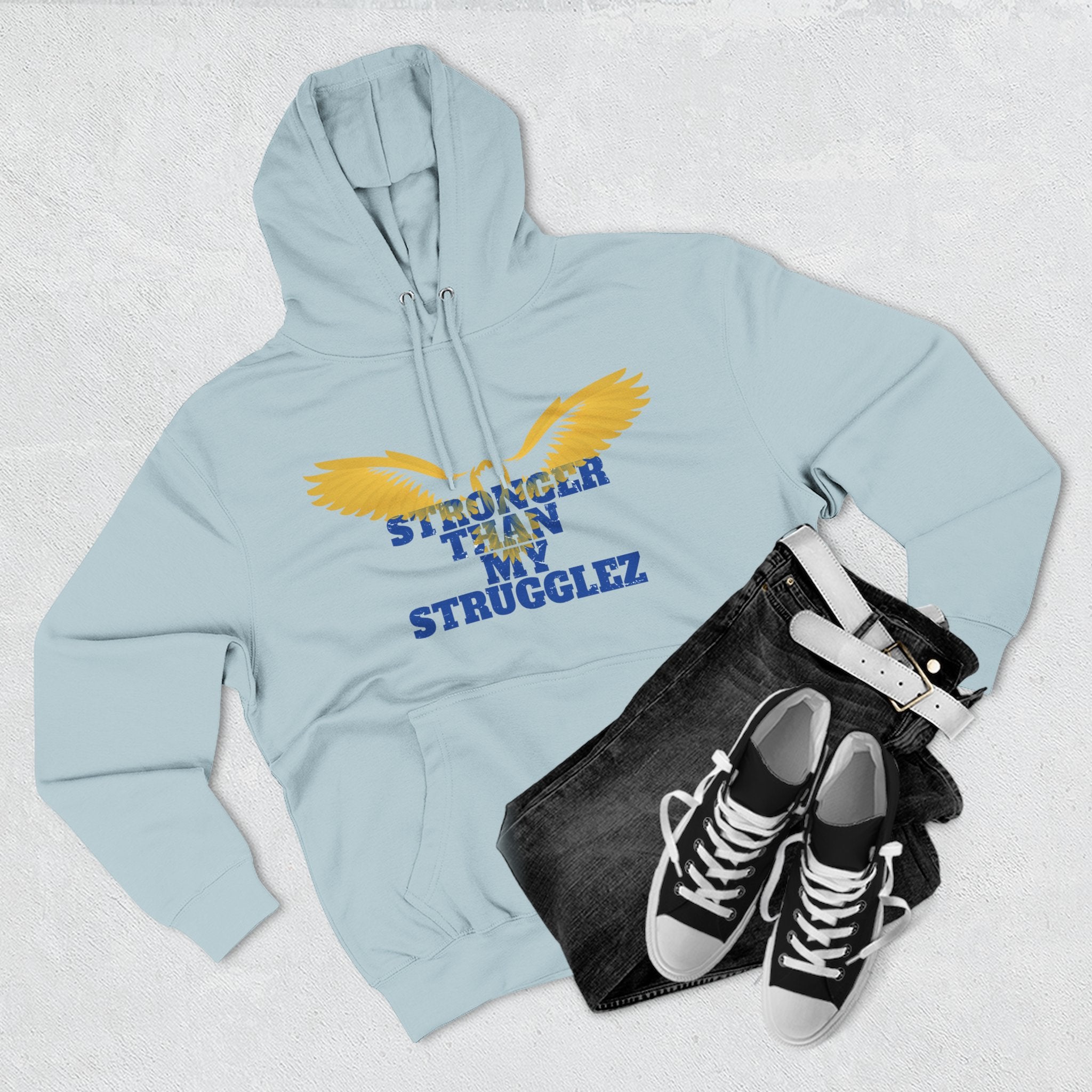 Copy of Three-Panel Fleece Hoodie