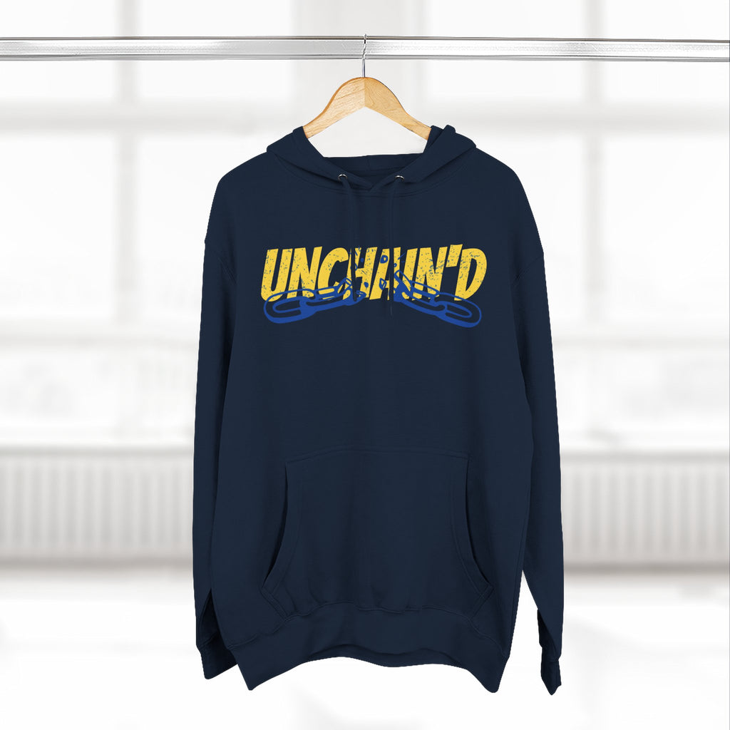 UNCHAIN'D Three Panel Fleece Hoodie