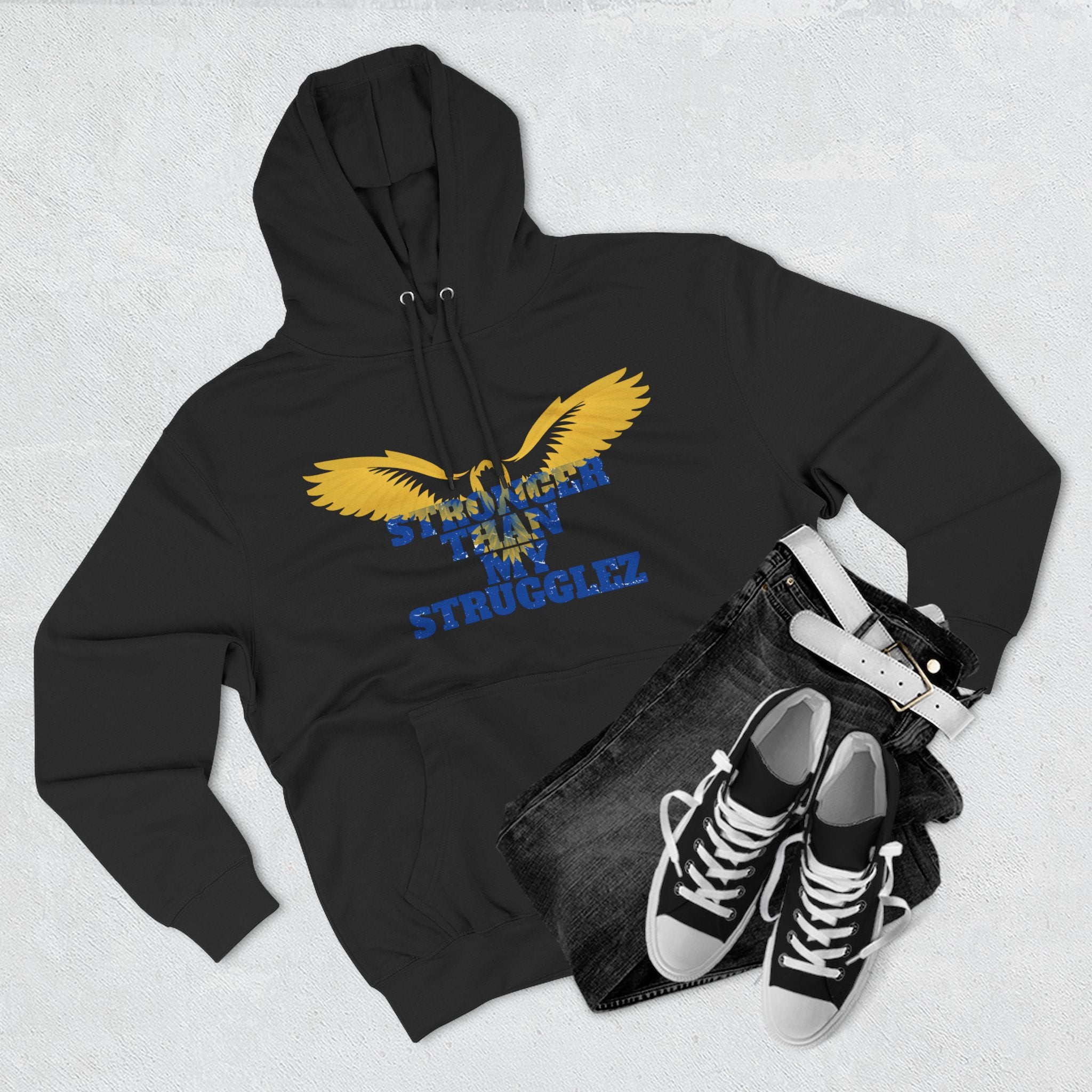 Copy of Three-Panel Fleece Hoodie
