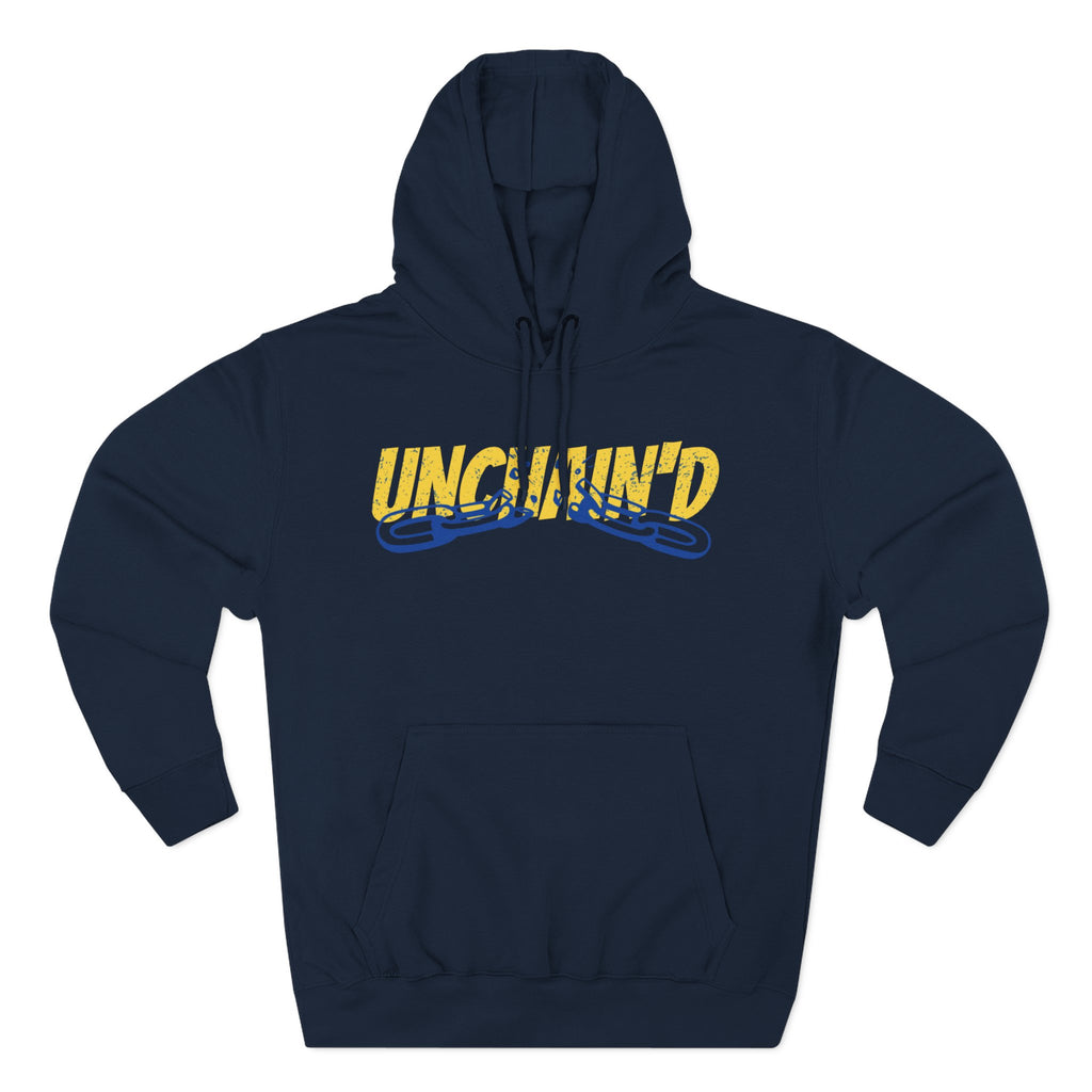 UNCHAIN'D Three Panel Fleece Hoodie
