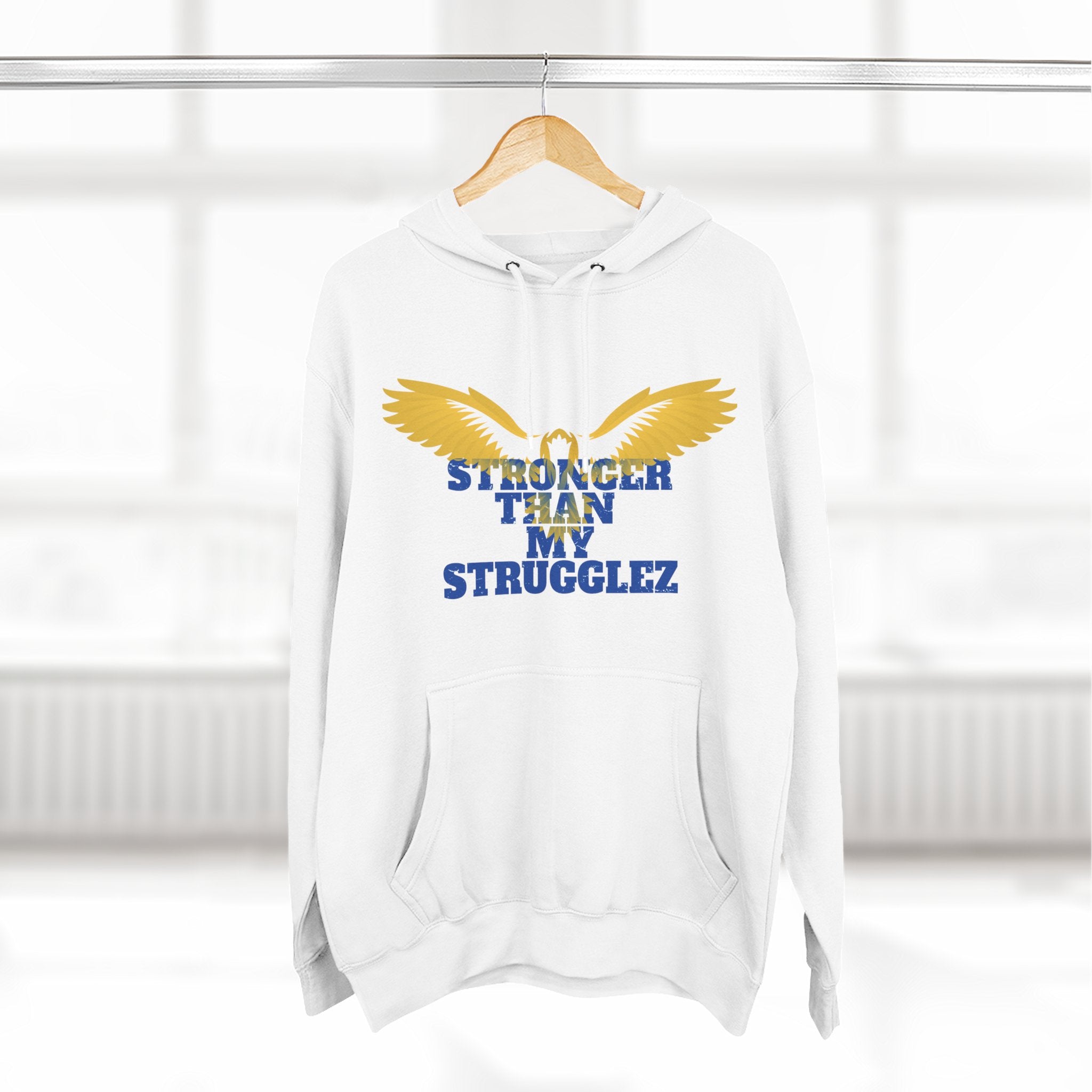 Copy of Three-Panel Fleece Hoodie