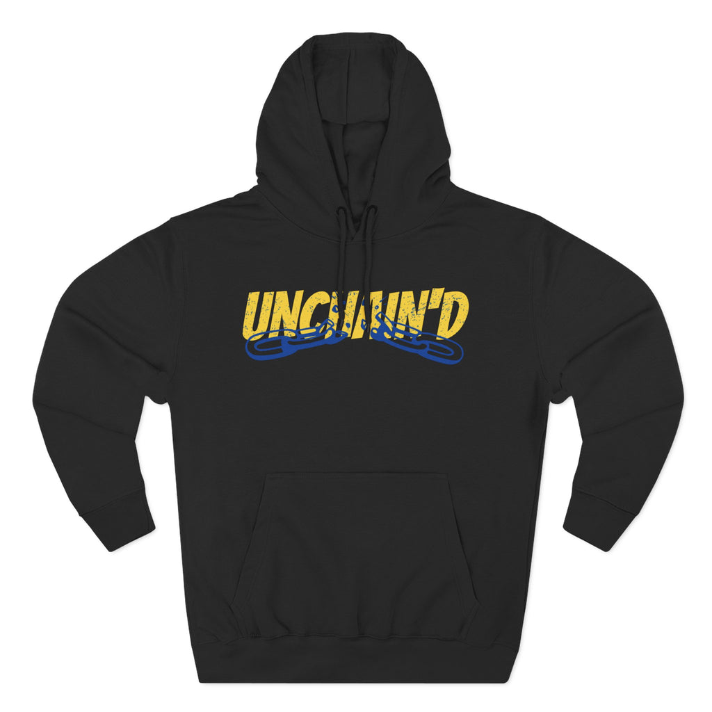 UNCHAIN'D Three Panel Fleece Hoodie