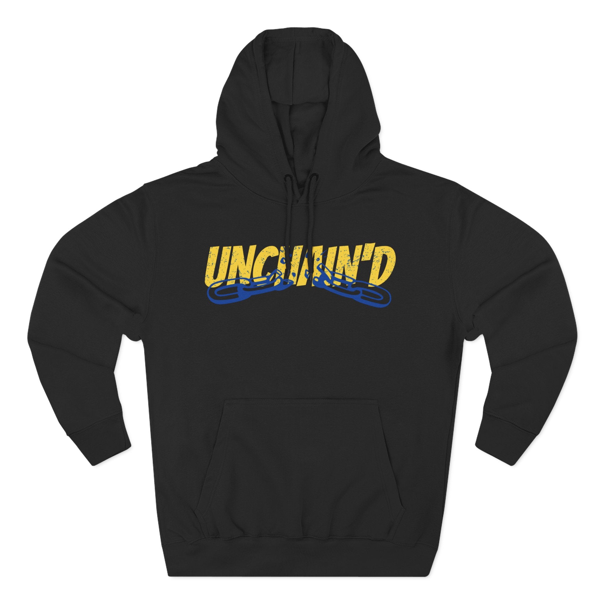 UNCHAIN'D Three Panel Fleece Hoodie