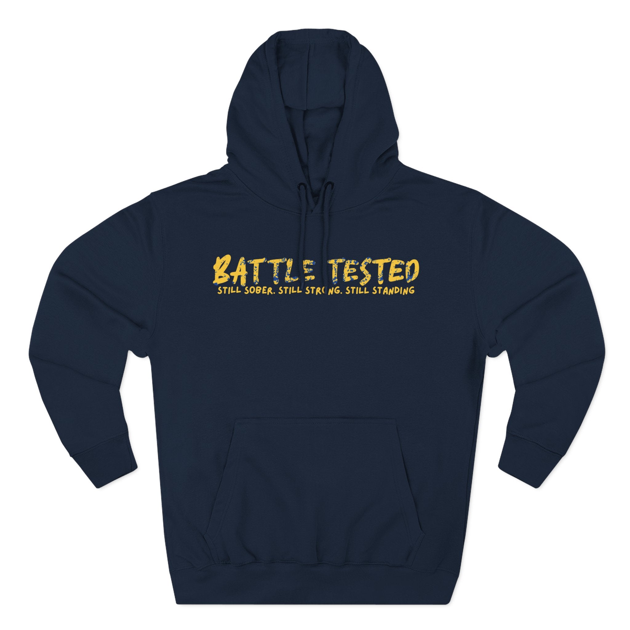 BATTLE TESTED Three-Panel Fleece Hoodie