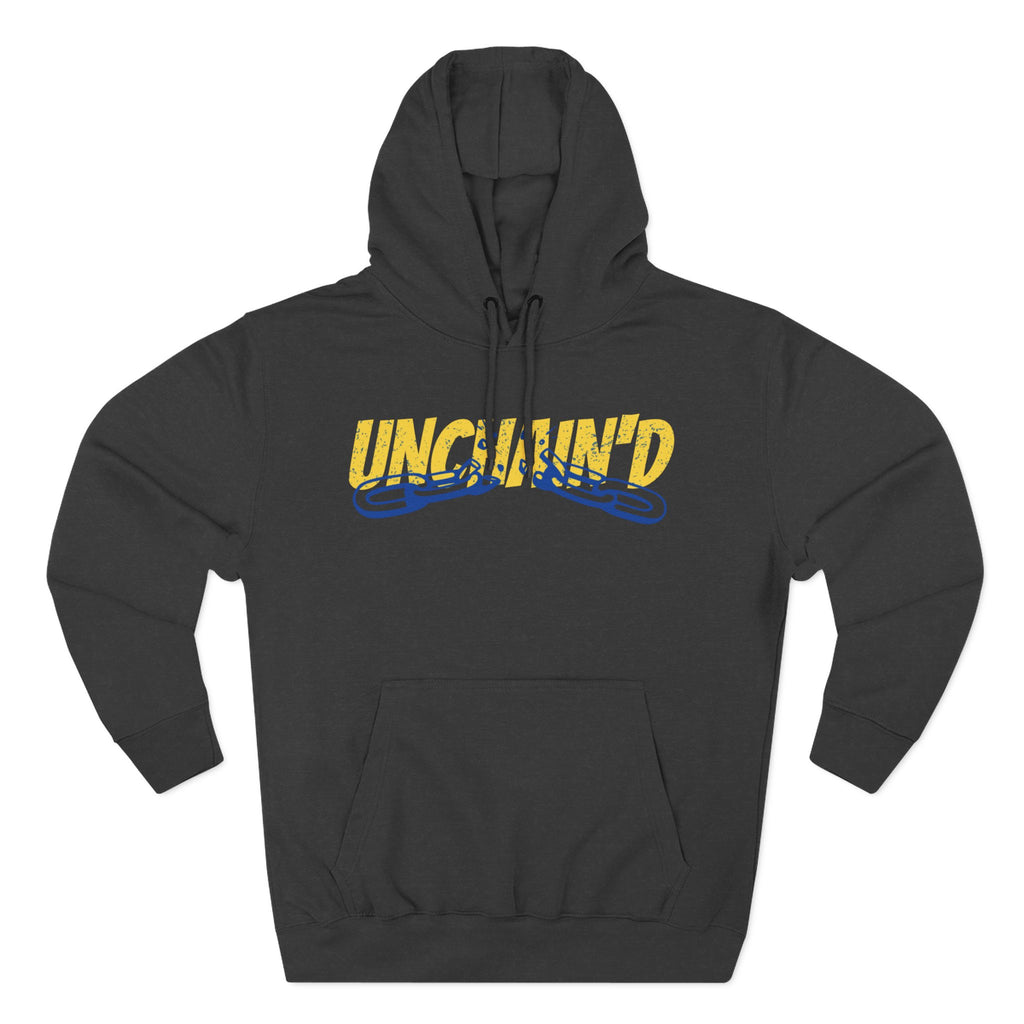 UNCHAIN'D Three Panel Fleece Hoodie