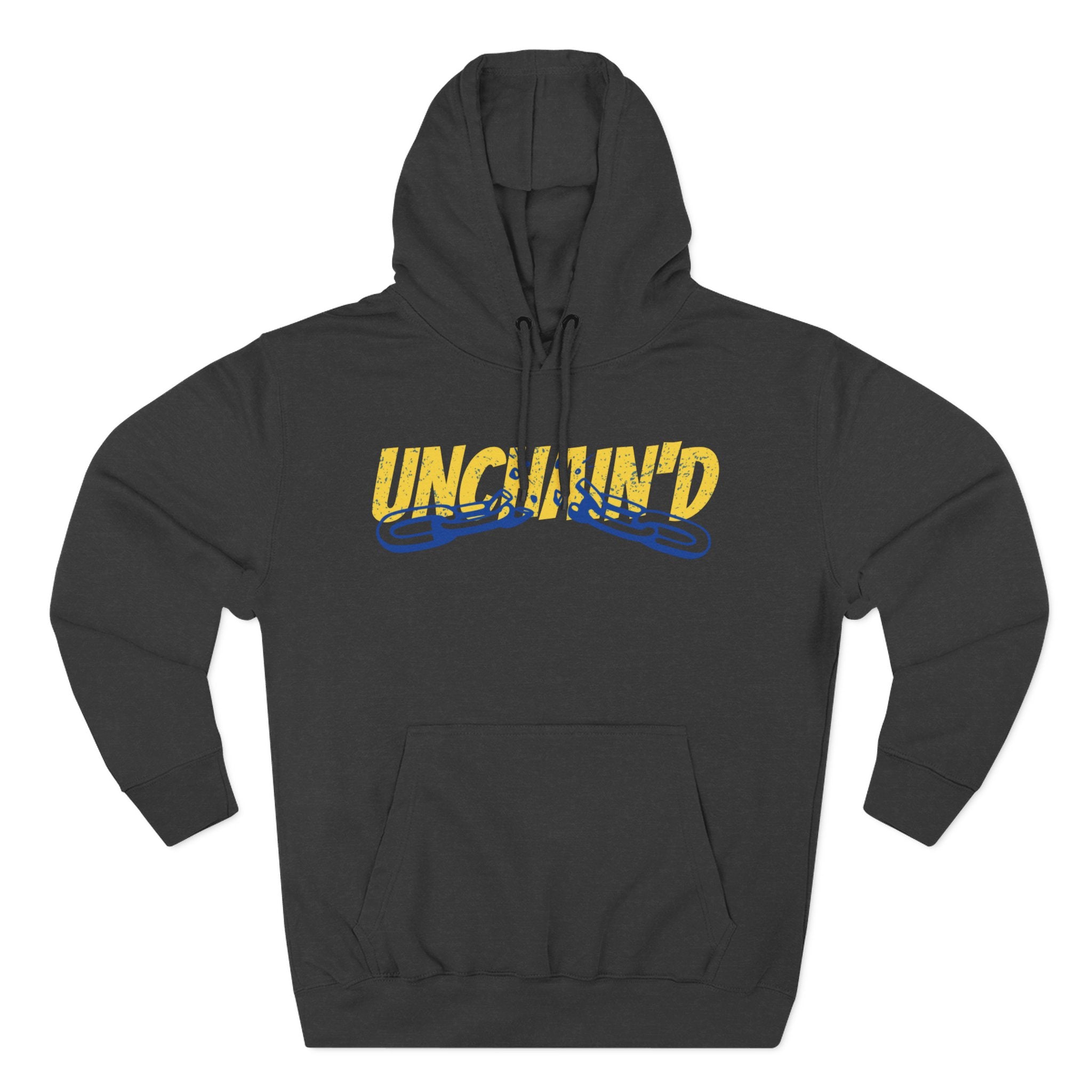 UNCHAIN'D Three Panel Fleece Hoodie