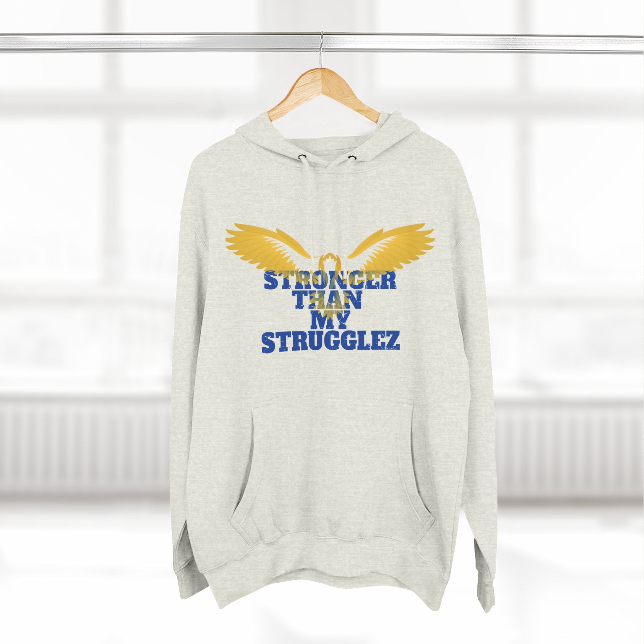 Copy of Three-Panel Fleece Hoodie