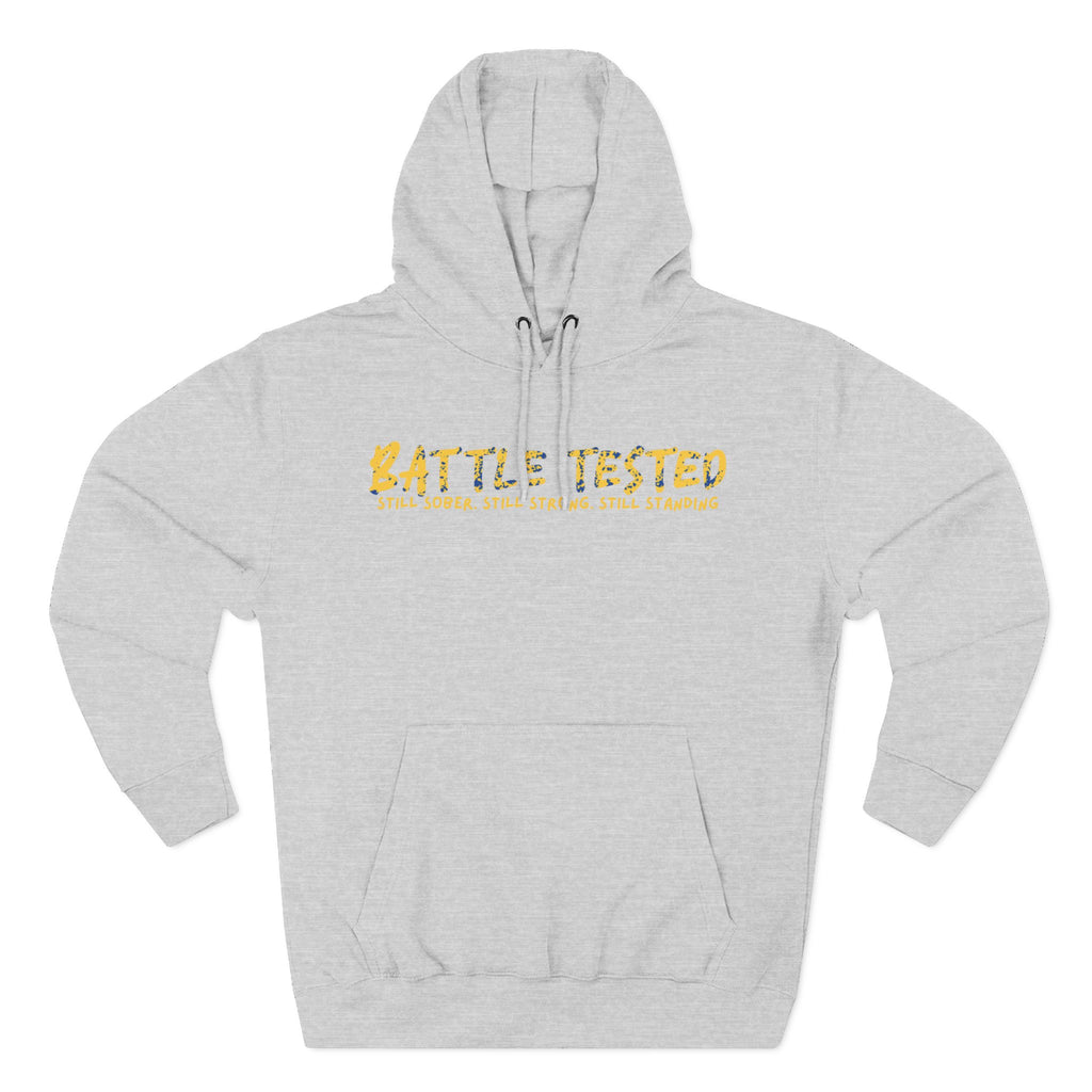 BATTLE TESTED Three-Panel Fleece Hoodie