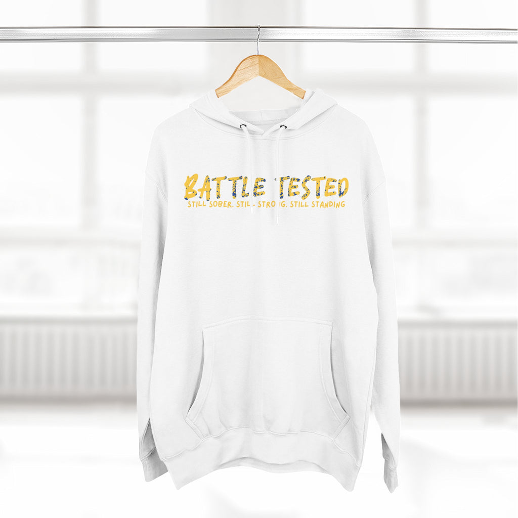 BATTLE TESTED Three-Panel Fleece Hoodie