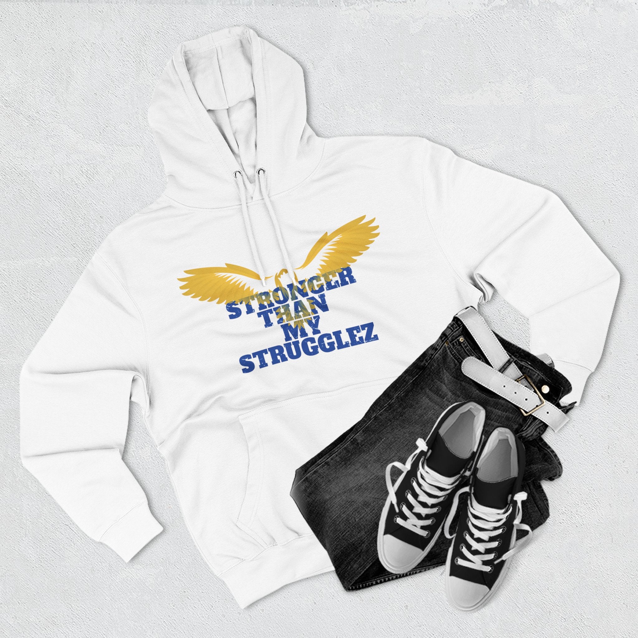 Copy of Three-Panel Fleece Hoodie