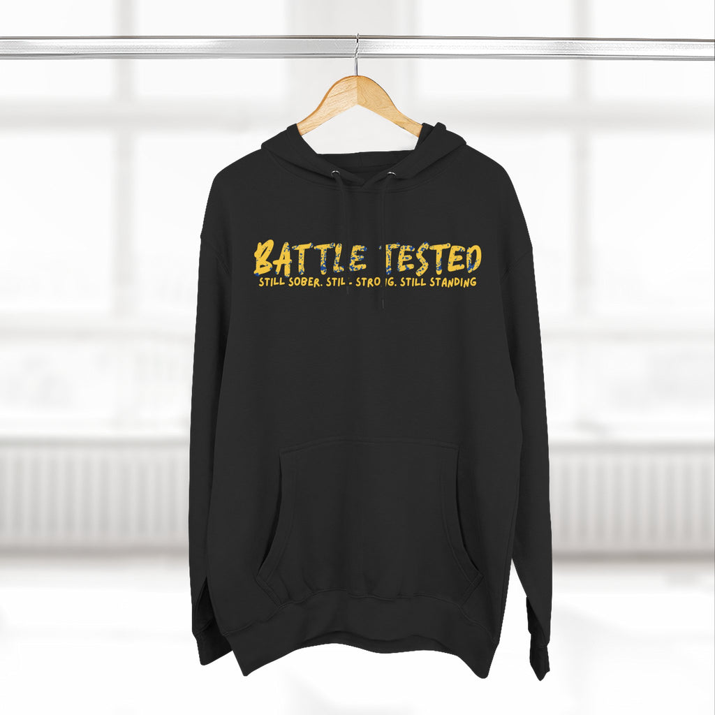BATTLE TESTED Three-Panel Fleece Hoodie