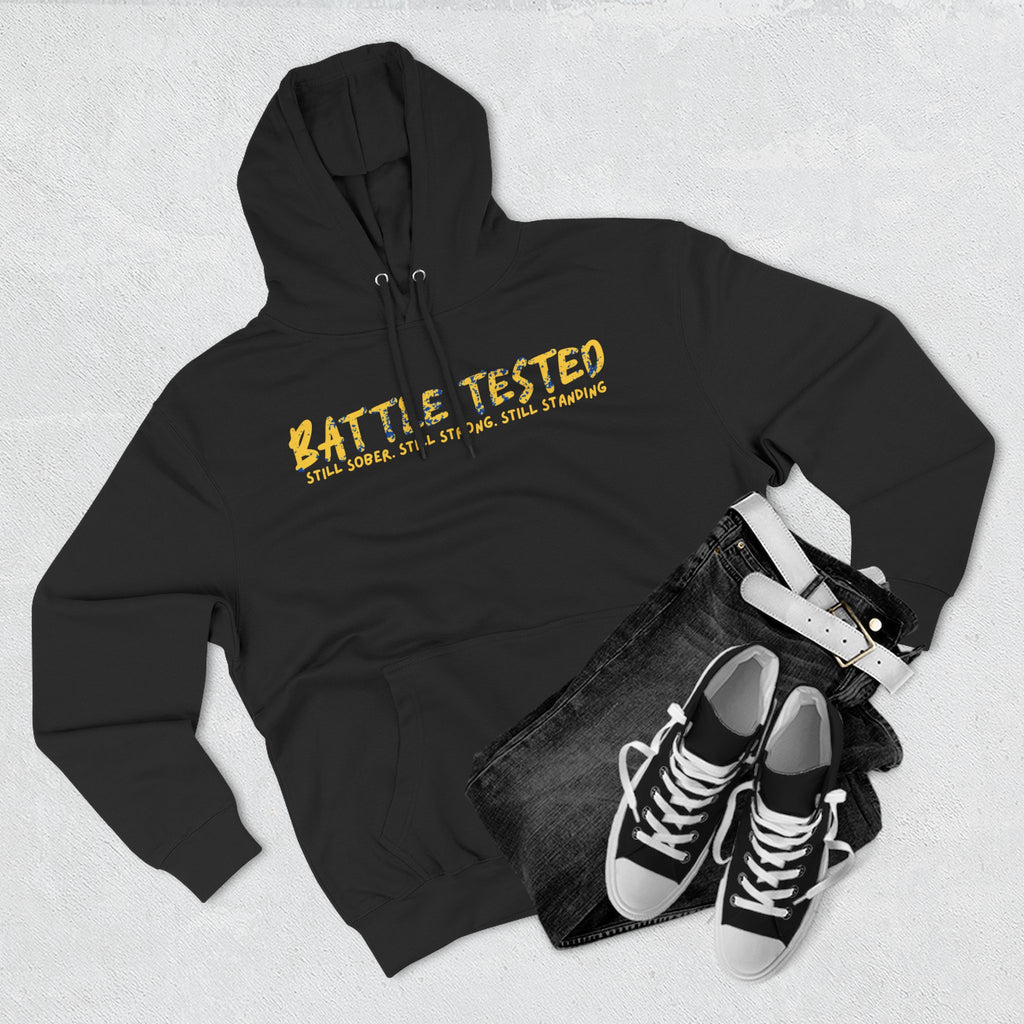 BATTLE TESTED Three-Panel Fleece Hoodie