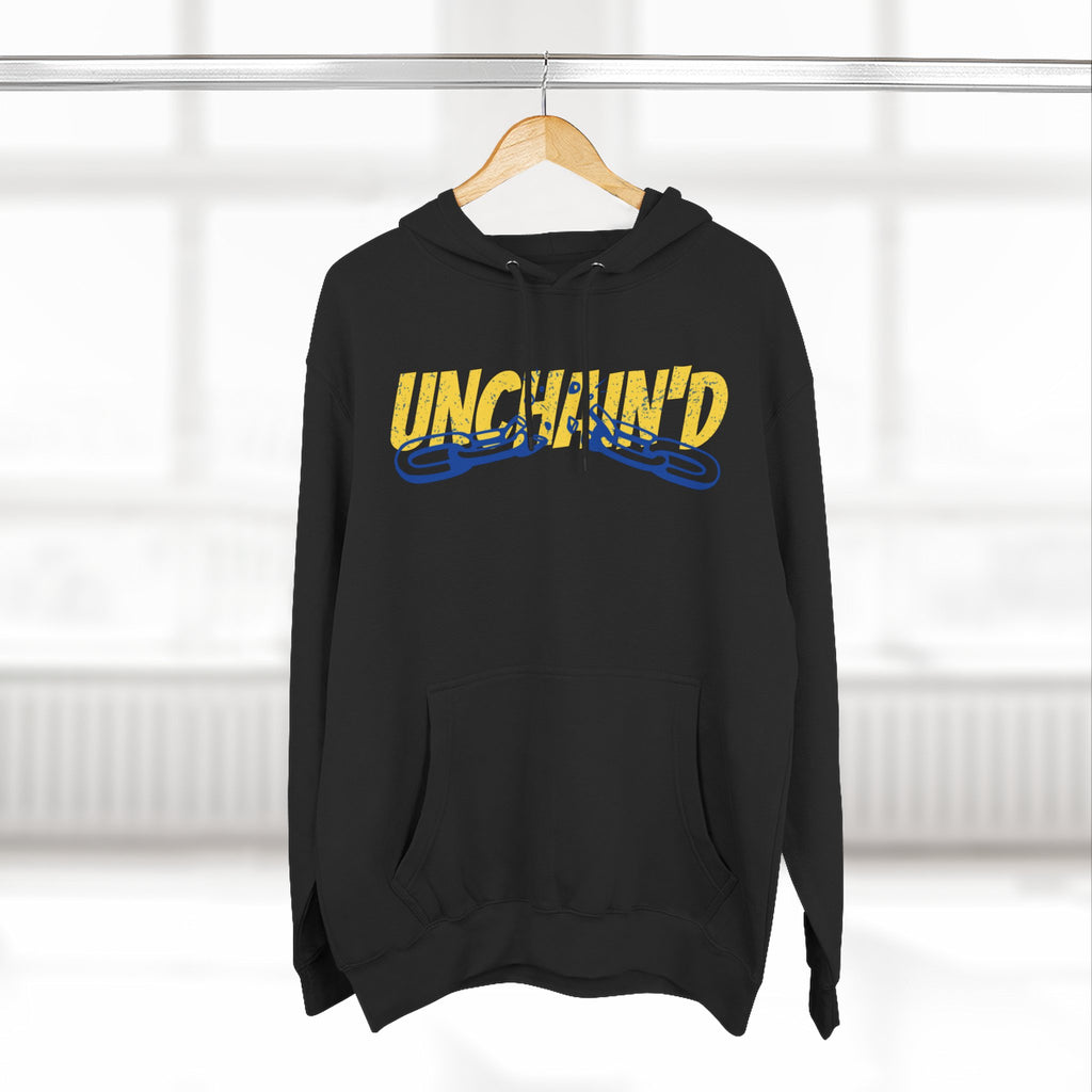 UNCHAIN'D Three Panel Fleece Hoodie