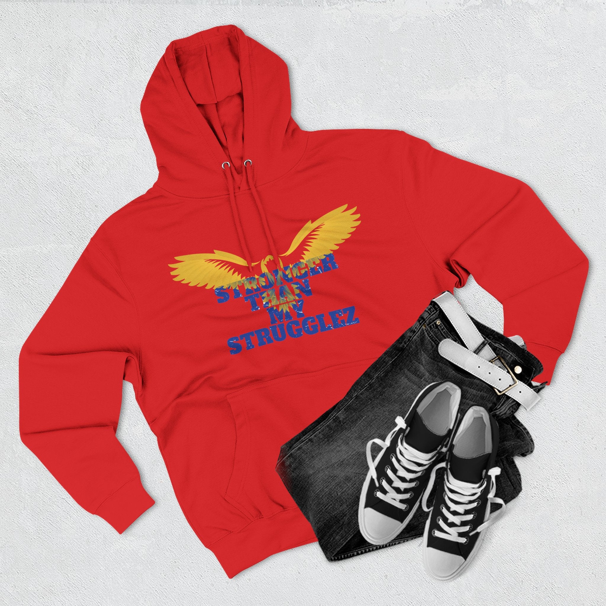 Copy of Three-Panel Fleece Hoodie