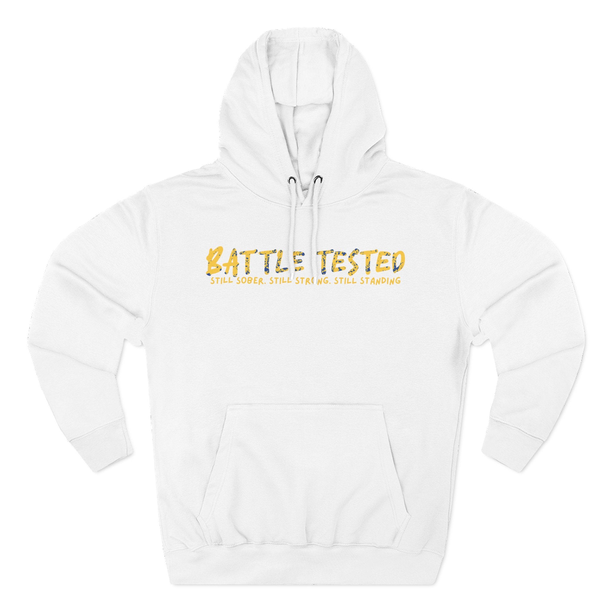 BATTLE TESTED Three-Panel Fleece Hoodie