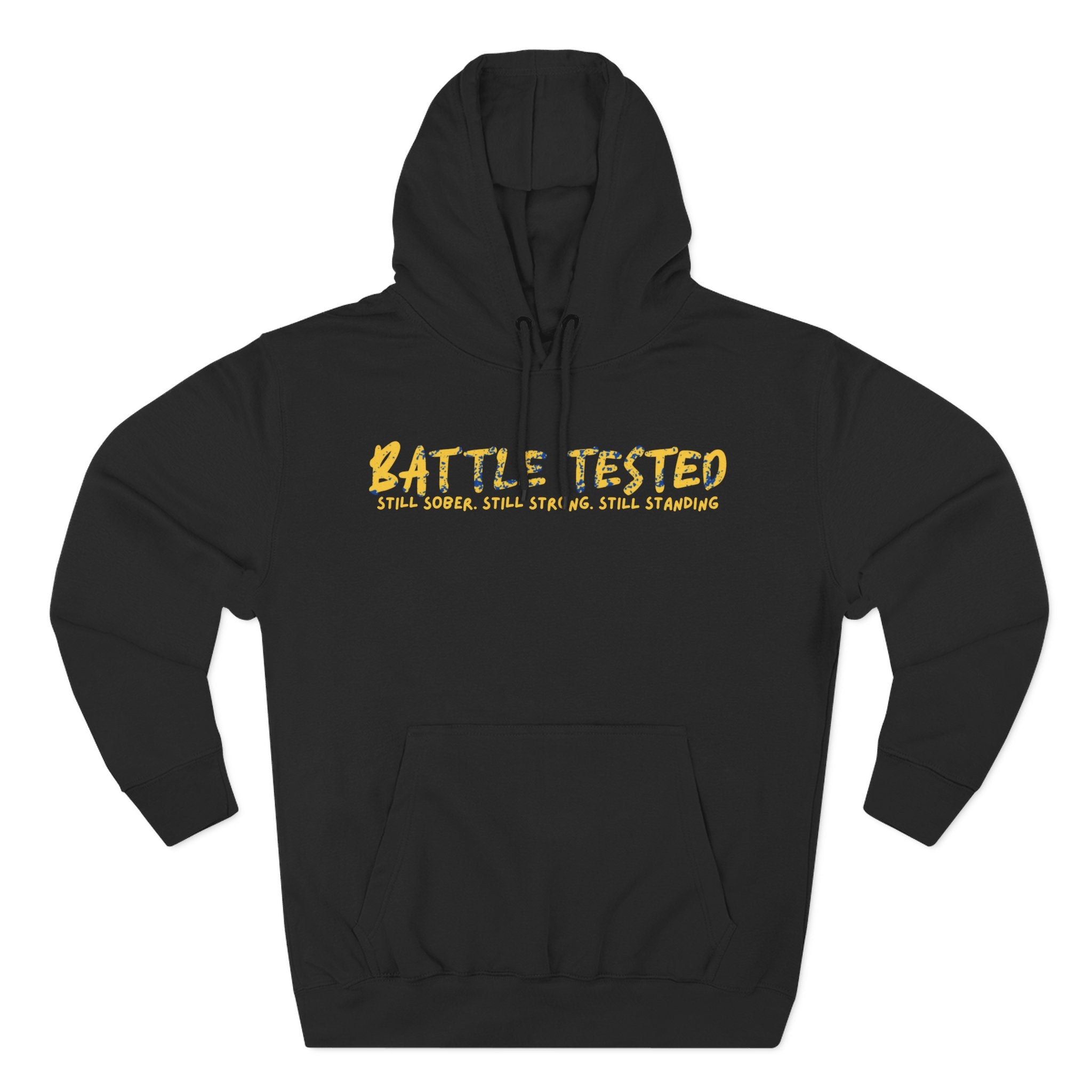 BATTLE TESTED Three-Panel Fleece Hoodie