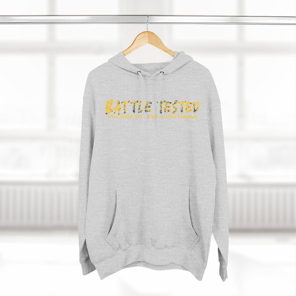 BATTLE TESTED Three-Panel Fleece Hoodie