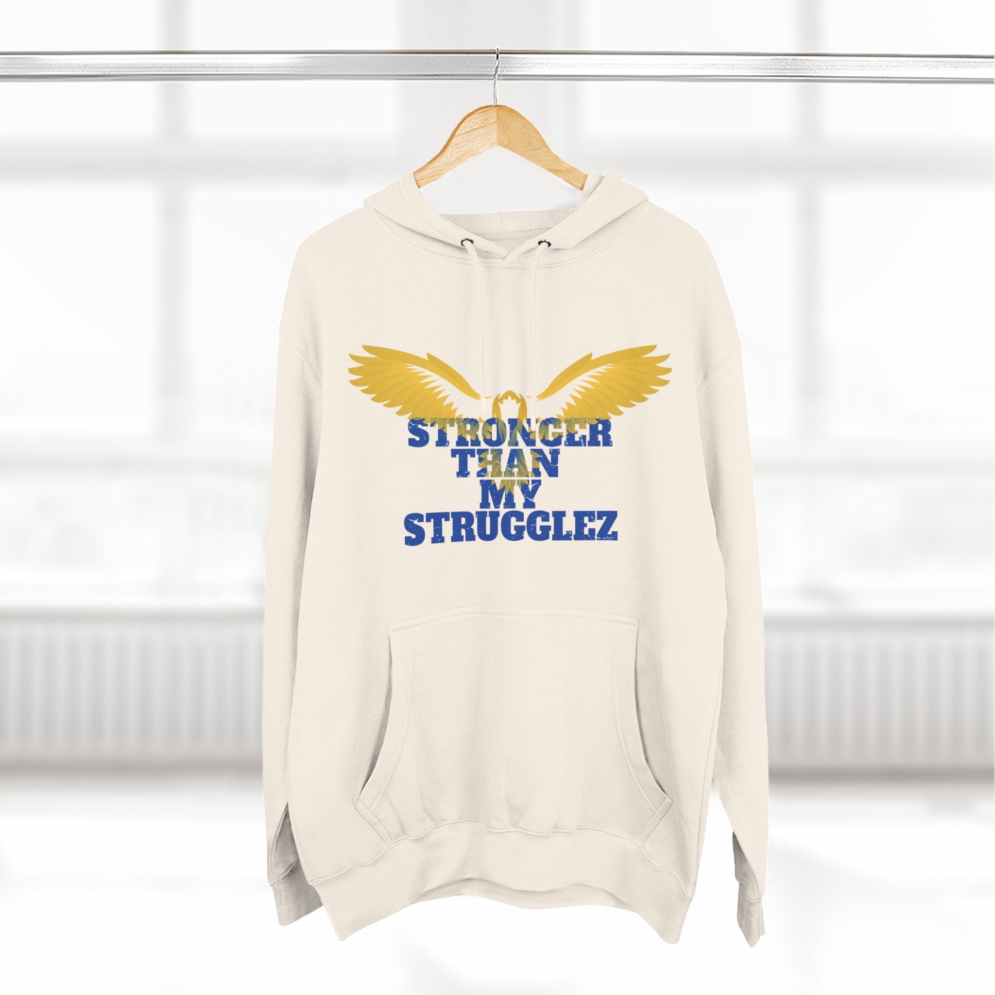 Copy of Three-Panel Fleece Hoodie