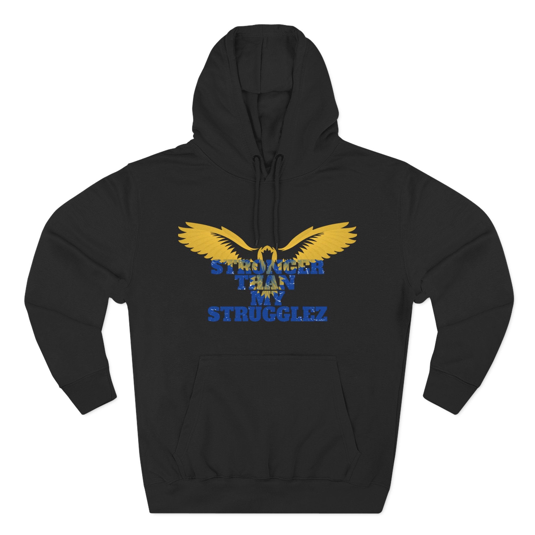 Copy of Three-Panel Fleece Hoodie