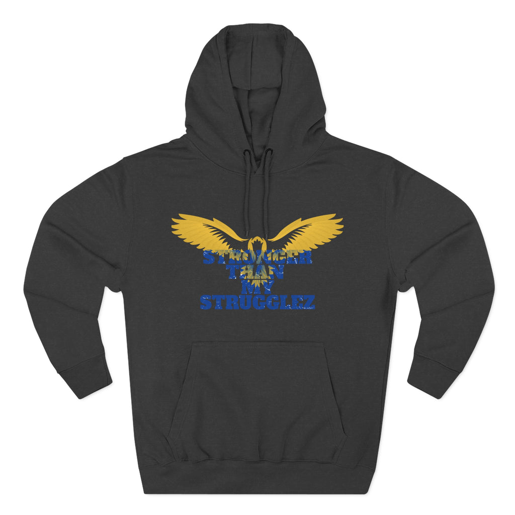 Copy of Three-Panel Fleece Hoodie