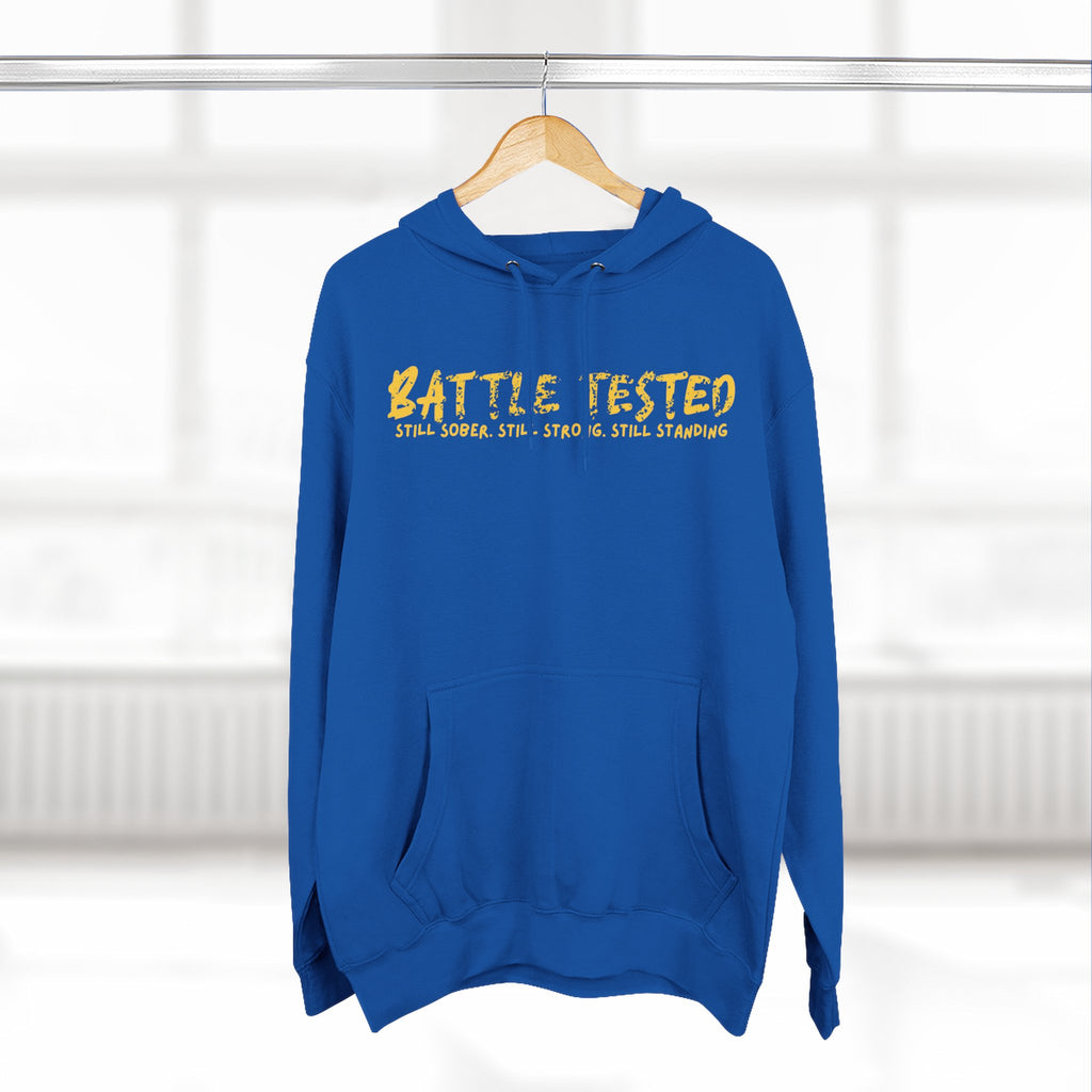 BATTLE TESTED Three-Panel Fleece Hoodie
