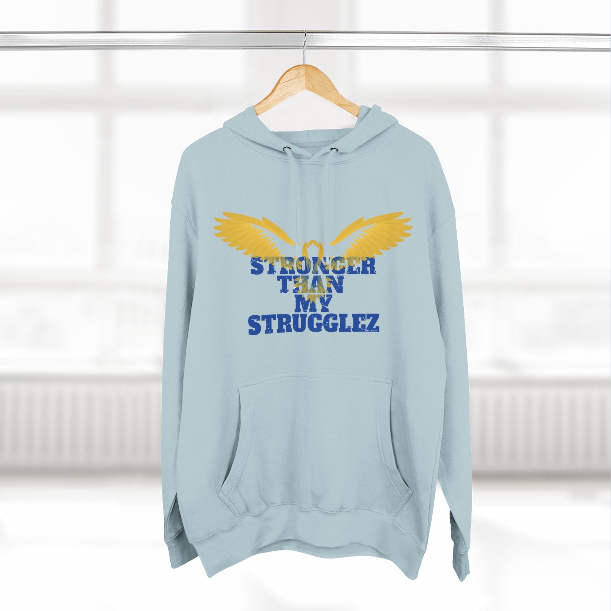 Copy of Three-Panel Fleece Hoodie