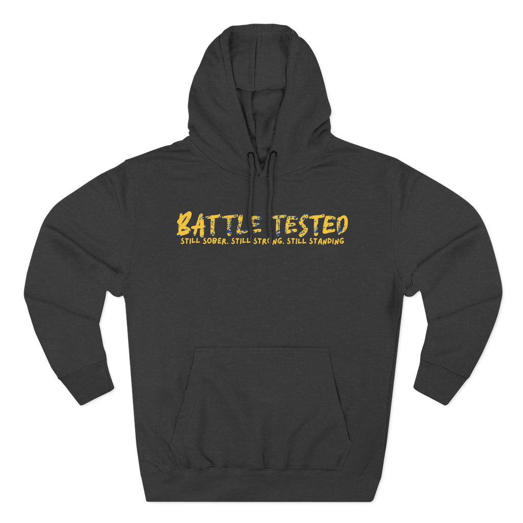 BATTLE TESTED Three-Panel Fleece Hoodie