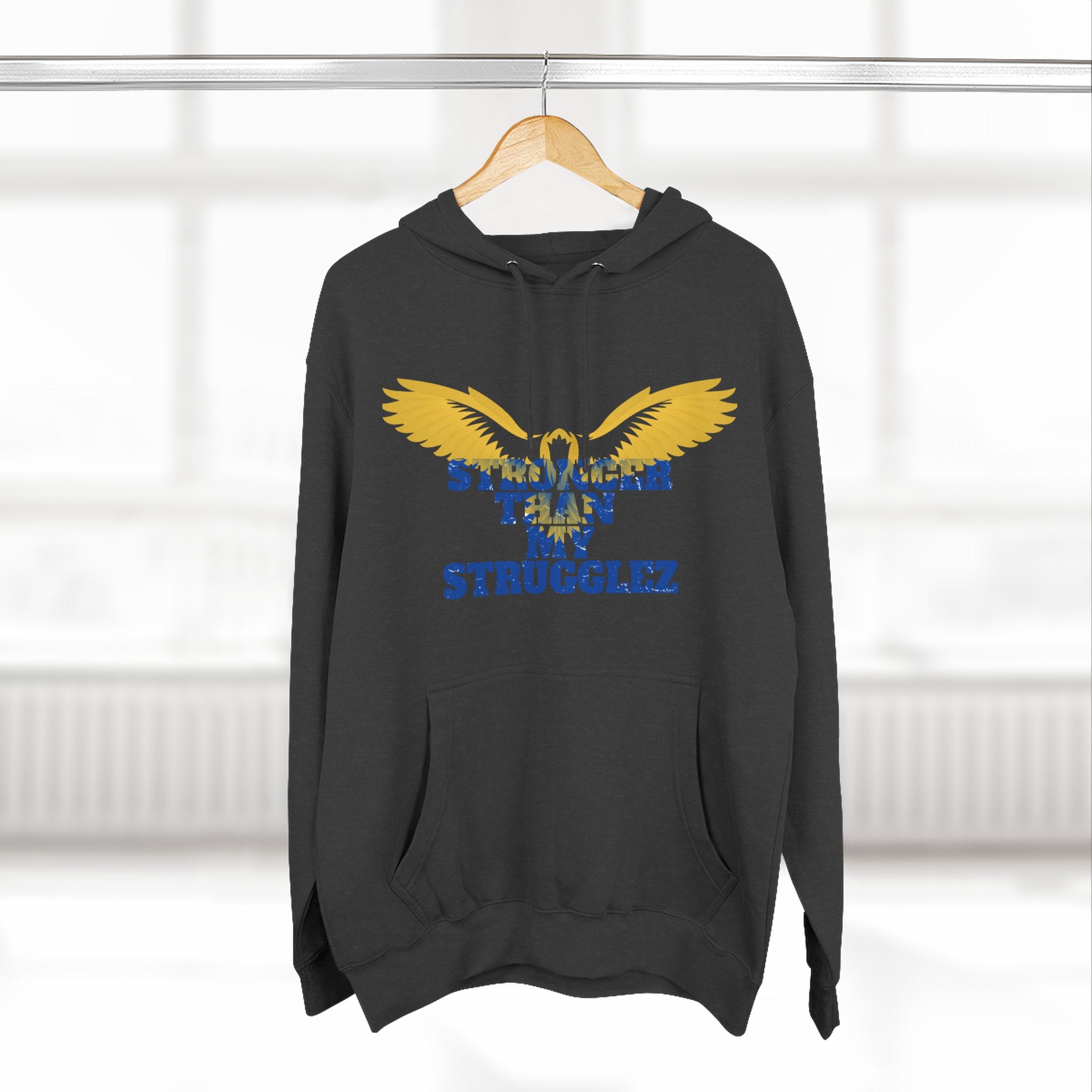 Copy of Three-Panel Fleece Hoodie