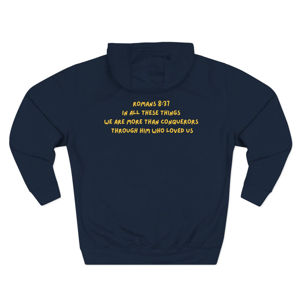 BATTLE TESTED Three-Panel Fleece Hoodie